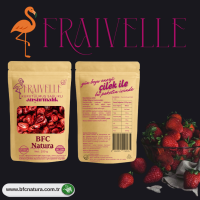 FRAIVELLE Getrockneter Erdbeersnack - 200 g | Natürlich und Ohne Zusatzstoffe