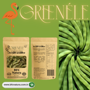 GREENELE 100 % Natürliche Getrocknete Grüne Bohnen | 100 g | Vegan und Glutenfrei