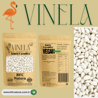 VINELA 100 % Natürliche Weiße Bohnen | 1000 g | Vegan und Ohne Zusätze