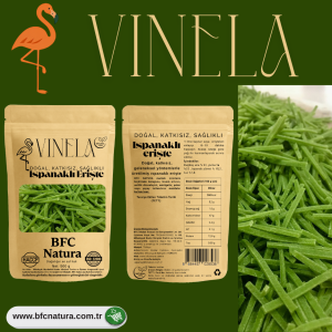 VINELA – Natürliche Spinatnudeln ohne Zusatzstoffe | 500 g
