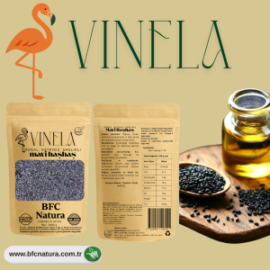 VINELA 100 % Natürlicher Blauer Mohn | 1000 g | Veganes Superfood