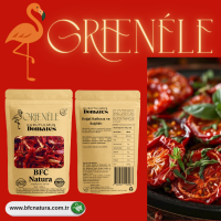 GREENELE Kurutulmuş domates | 100 g | Vegan | Glütensiz | Katkısız | Kadın kooperatifi üretimi