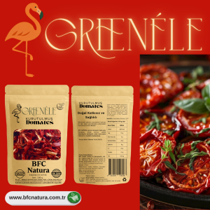 GREENELE Kurutulmuş domates | 100 g | Vegan | Glütensiz | Katkısız | Kadın kooperatifi üretimi