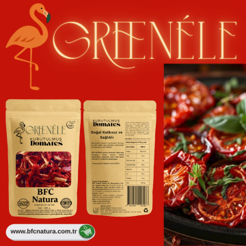 GREENELE Kurutulmuş domates | 100 g | Vegan | Glütensiz | Katkısız | Kadın kooperatifi üretimi